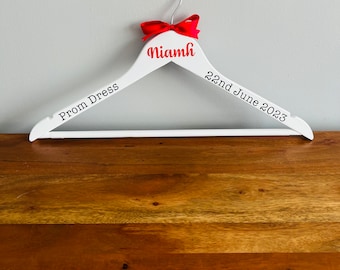 Prom Dress hanger, Prom Suit hanger, Prom Outfit, Adult sized hanger, keepsake, memories, gift