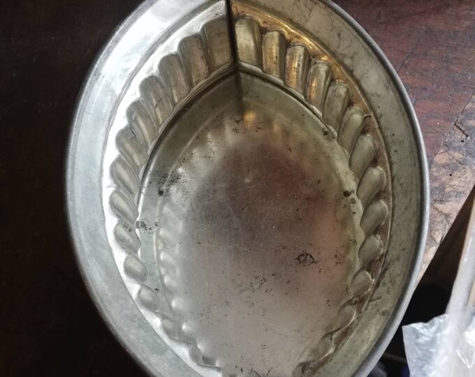 Vintage French Large Game Pie Mould, Gala Pie Mould, Raised Pie Mould