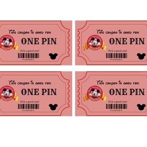 Theme Park Budget Planner Disney Vacation Printable Voucher System Kids Money Tracker Template Family Trip Spending Control Allowance Worksheet Digital Download Children Financial Learning Tool Educational Activity Resource Souvenir Fund