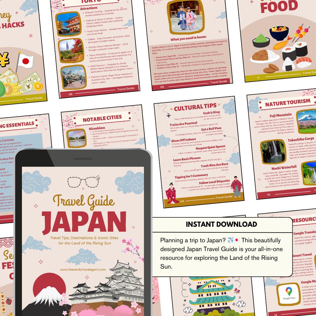 Japan travel guide - Etsy 日本