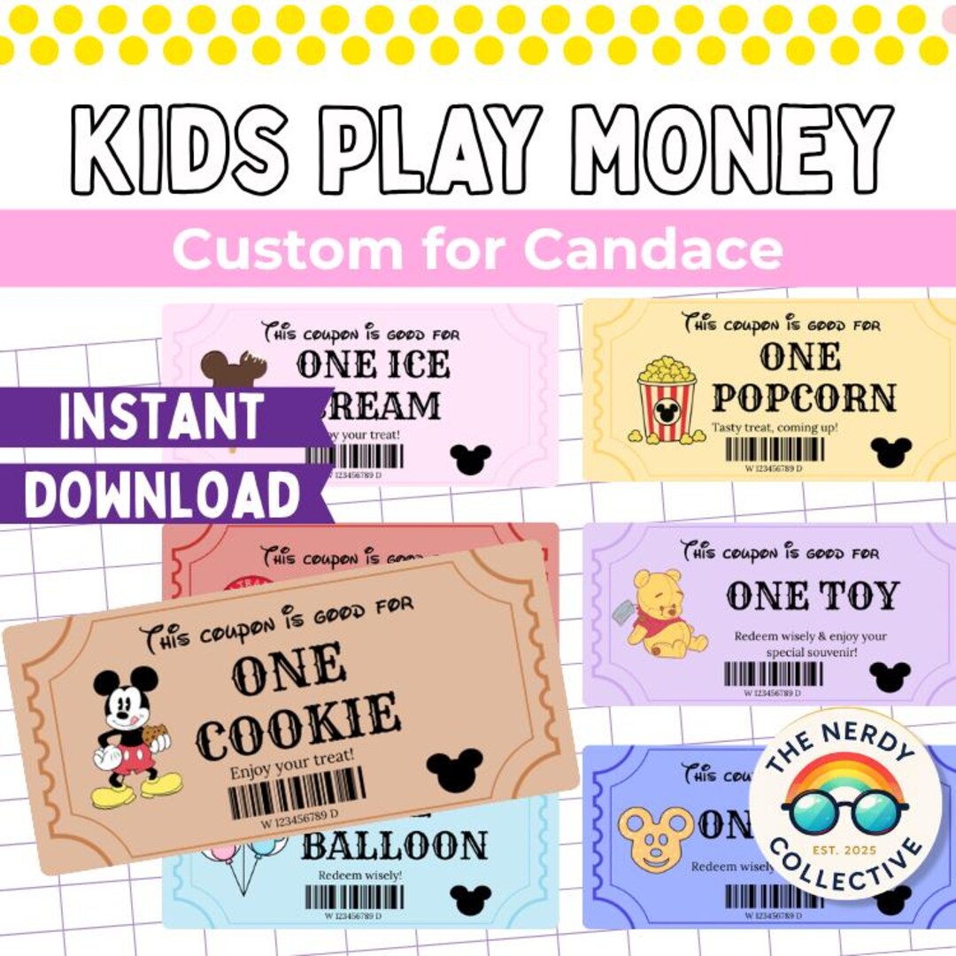 CANDACE CUSTOM Disney Budget System Vacation Planning Family Trip Money ...