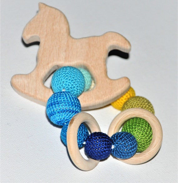 penguin rocking horse