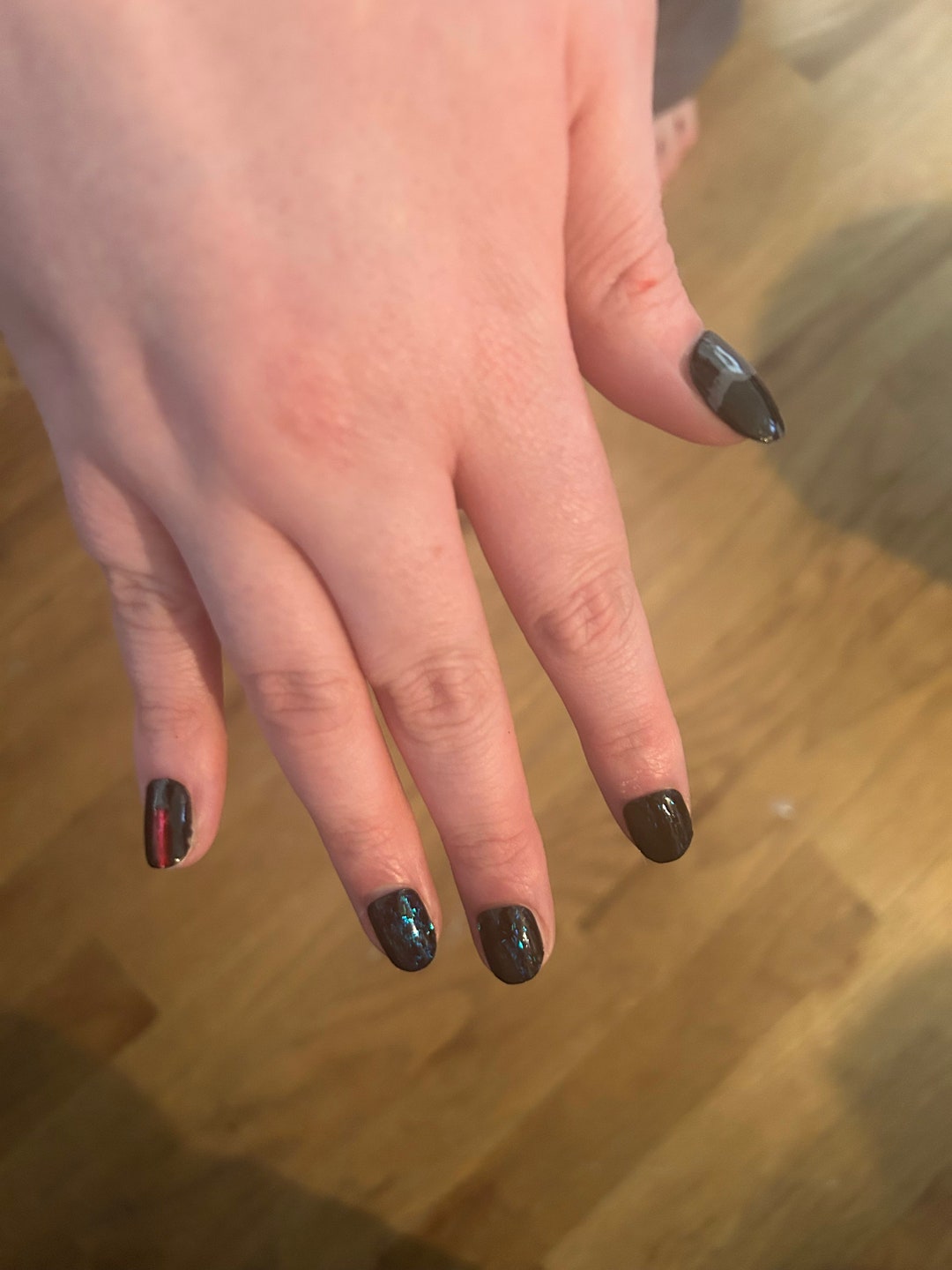 Darth Vader Fake Nails - Etsy