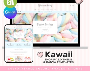Kawaii Shopify Theme | Cute Pastel Shopify Theme