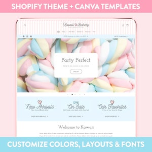 Kawaii Shopify Theme | Cute Pastel Shopify Theme