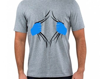 Download Digital file SVG ripped shirt I'm Santa