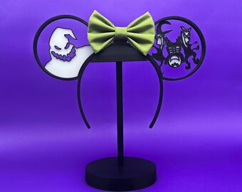 Orejas de Minnie impresas en 3D de Oogie Boogie / Pesadilla antes de Navidad