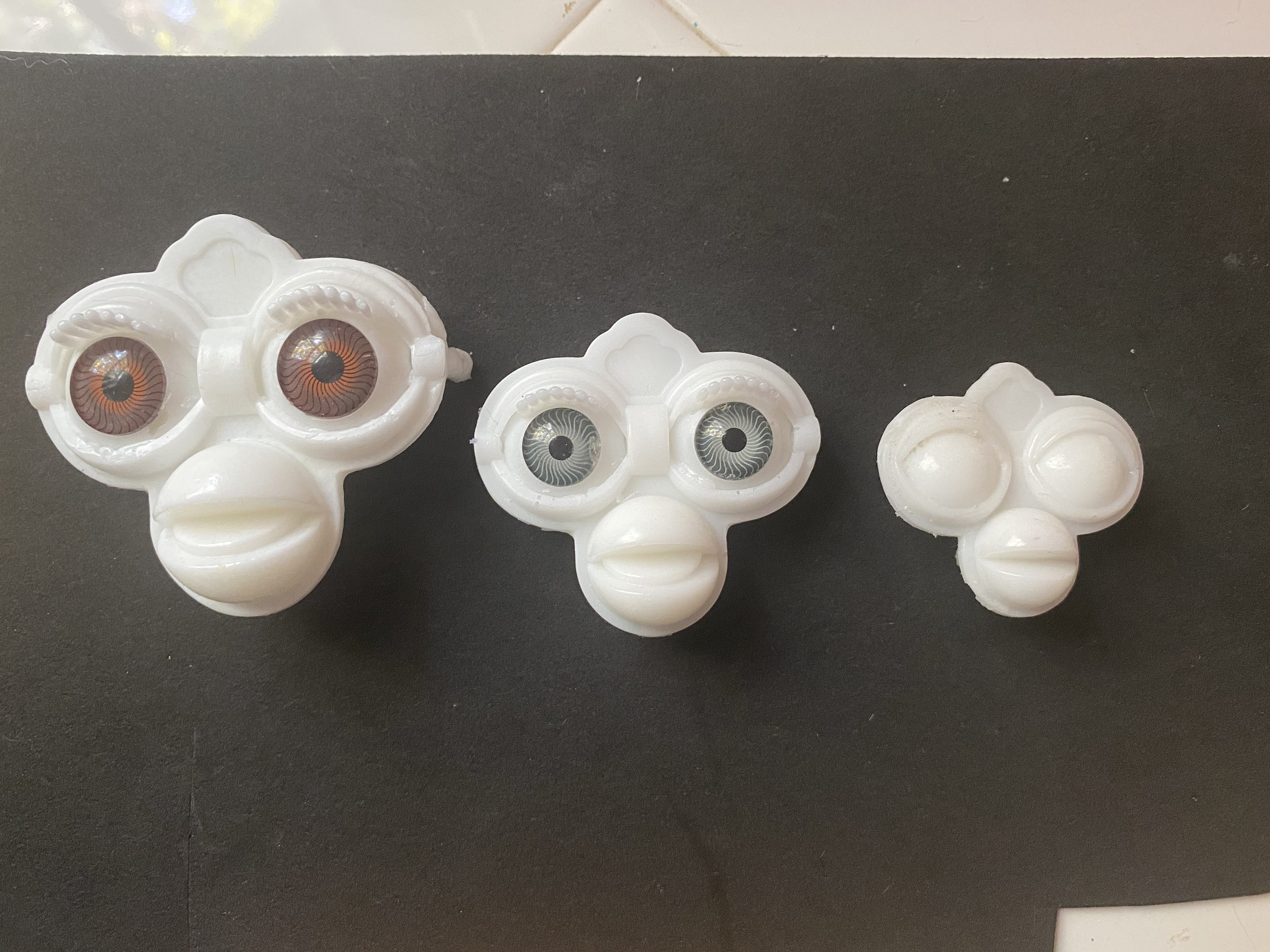 Resin Furby Faceplates - 3 Sizes!
