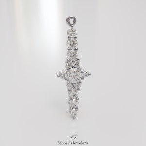 Vertical Stair Stepping Gemstone Pendant 3dModel (Stl File)