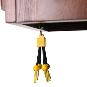 Banana Bungee: Yellow Hanging Banana Holder, Made in USA