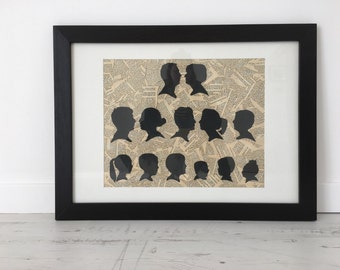 Large Family - Generation Silhouette