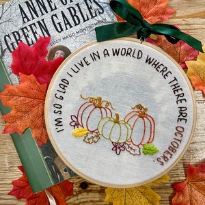 Anne of Green Gables PDF Embroidery Kit image 2