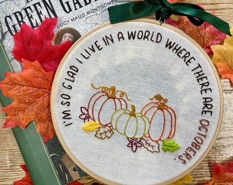 Anne of Green Gables - Embroidery Kit