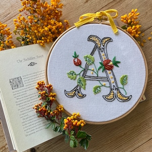 Personalised Initial Embroidery Kit (A-Z)