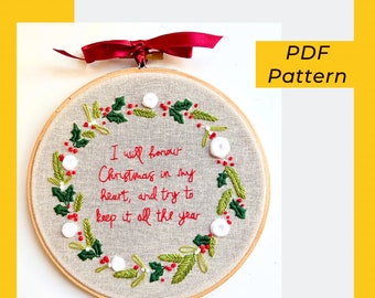 A Christmas Carol - PDF Embroidery Kit