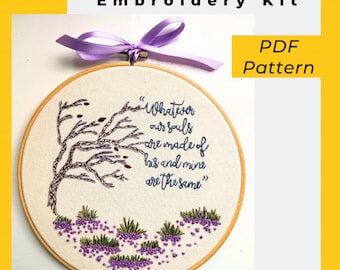 Wuthering Heights - PDF Embroidery Kit