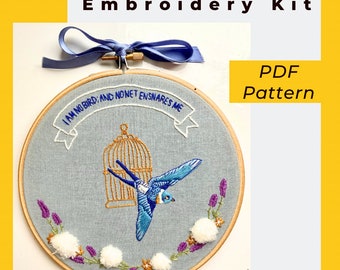 Jane Eyre - PDF Embroidery Kit