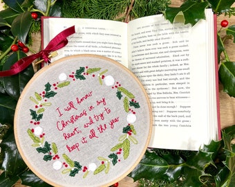 A Christmas Carol - Embroidery Kit