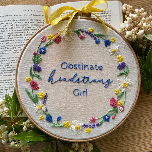 Quote Embroidery Etsy UK