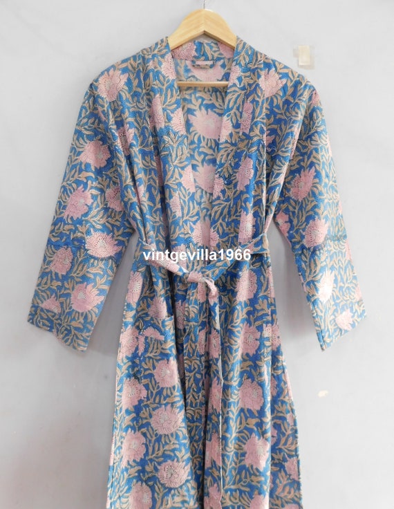 Boho hippie kimono, cotton voile kimono, bridesma… - image 1