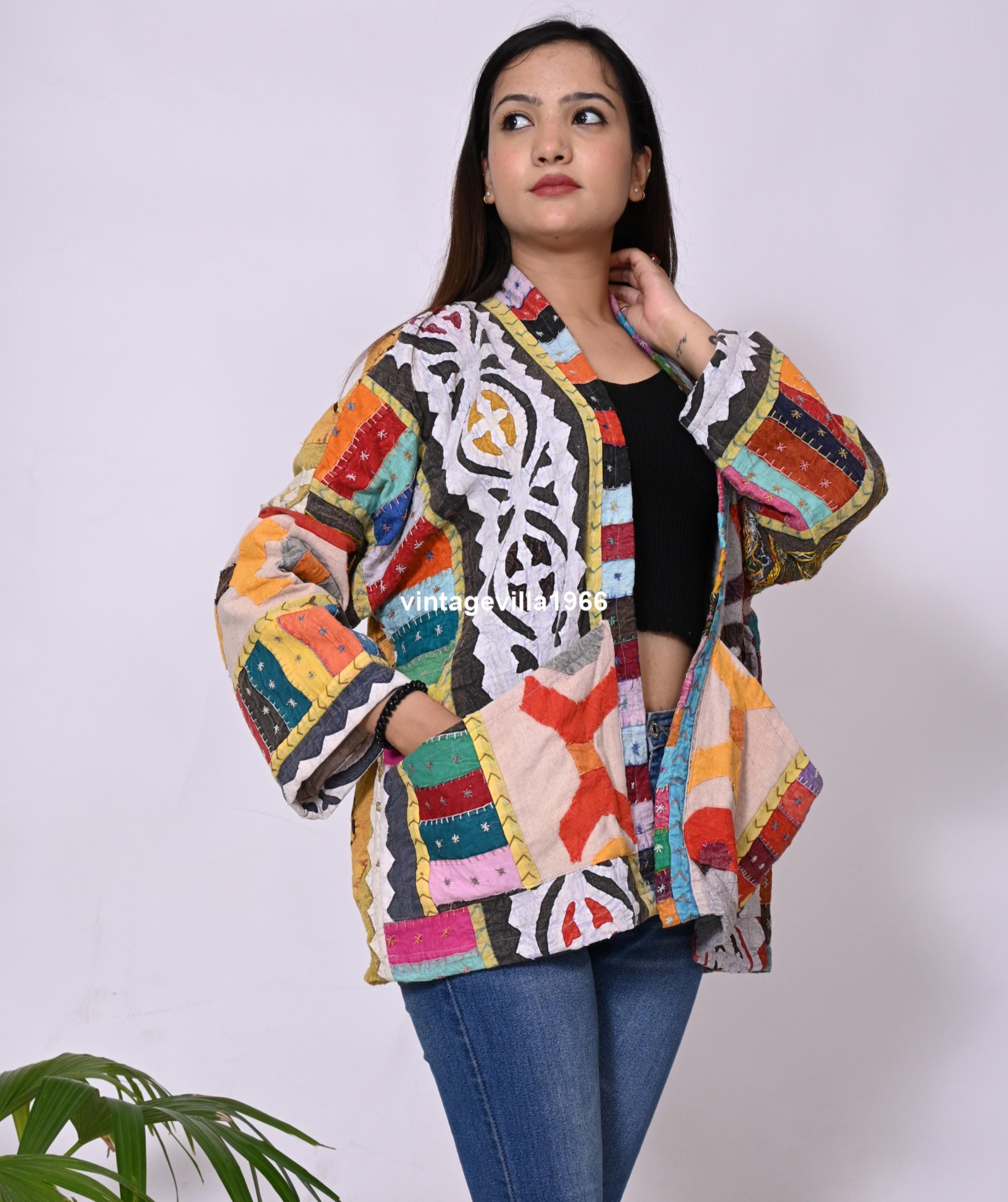 驚きの値段での商品をすべて Cutwork Designer Jacket, Short Patchwork Jackets, Vintage ジャケット・アウター