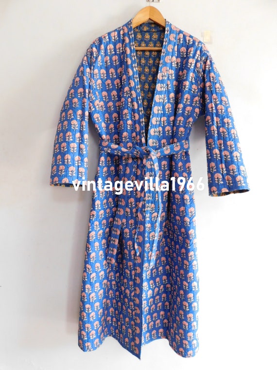 Designer cotton bathrobe, cotton - Gem