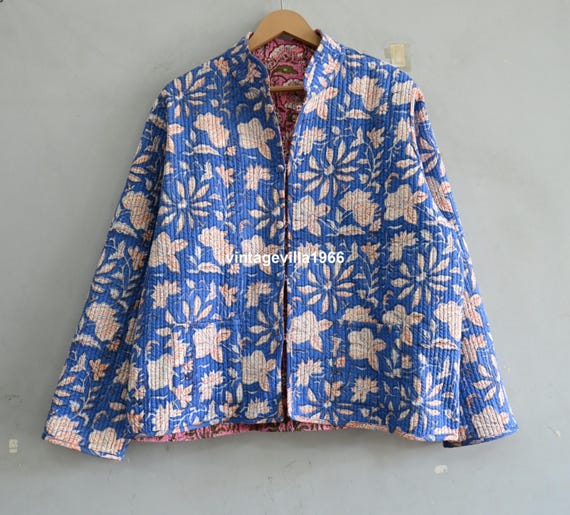 Giacca di cotone, le donne indossano giacche con stampa floreale