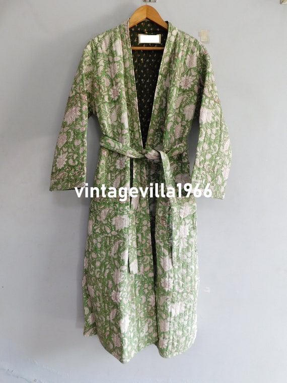 Designer cotton bathrobe, cotton - Gem