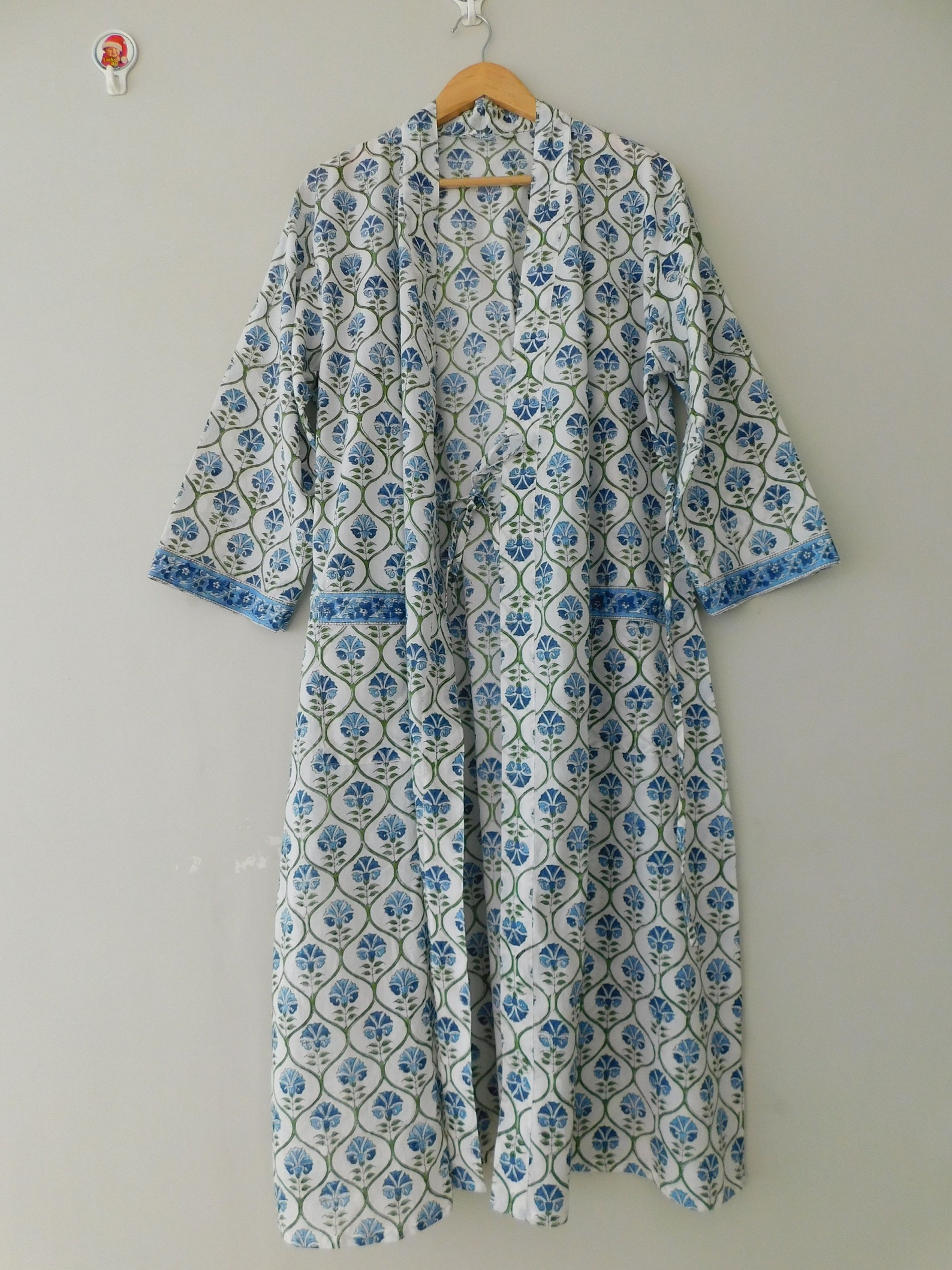 Floral print bathrobe women wear bathrobe intimate sleepwear Etsy