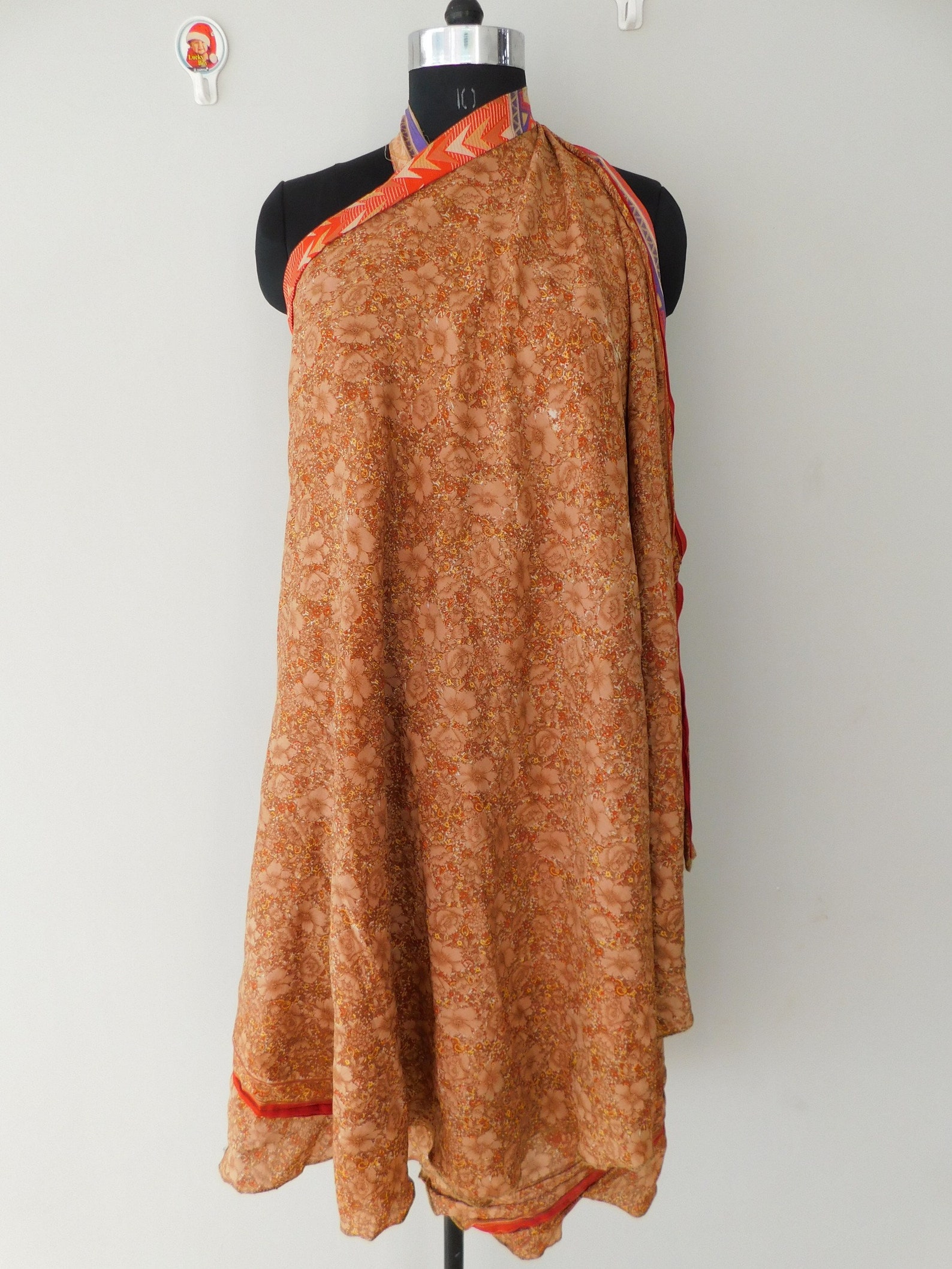 Vintage Silk Skirt Reversible Long Skirt Vintage Silk Sari 2 Etsy