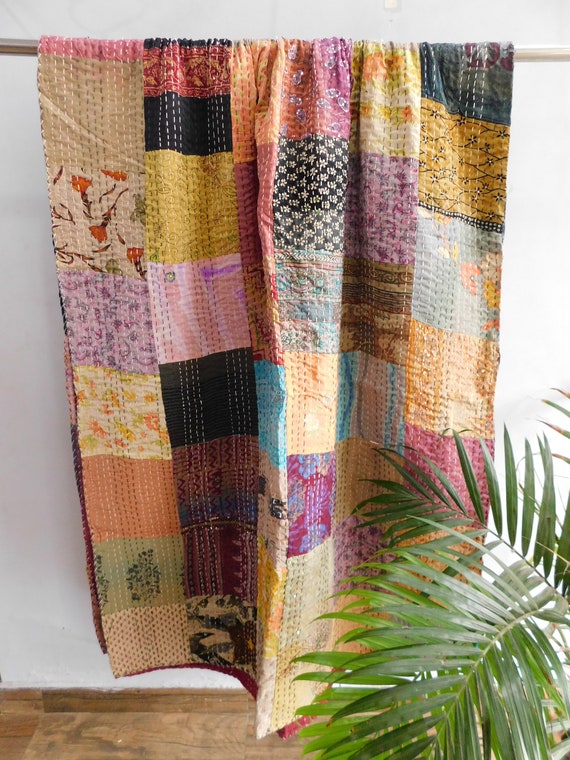 Silk 2025 kantha quilt