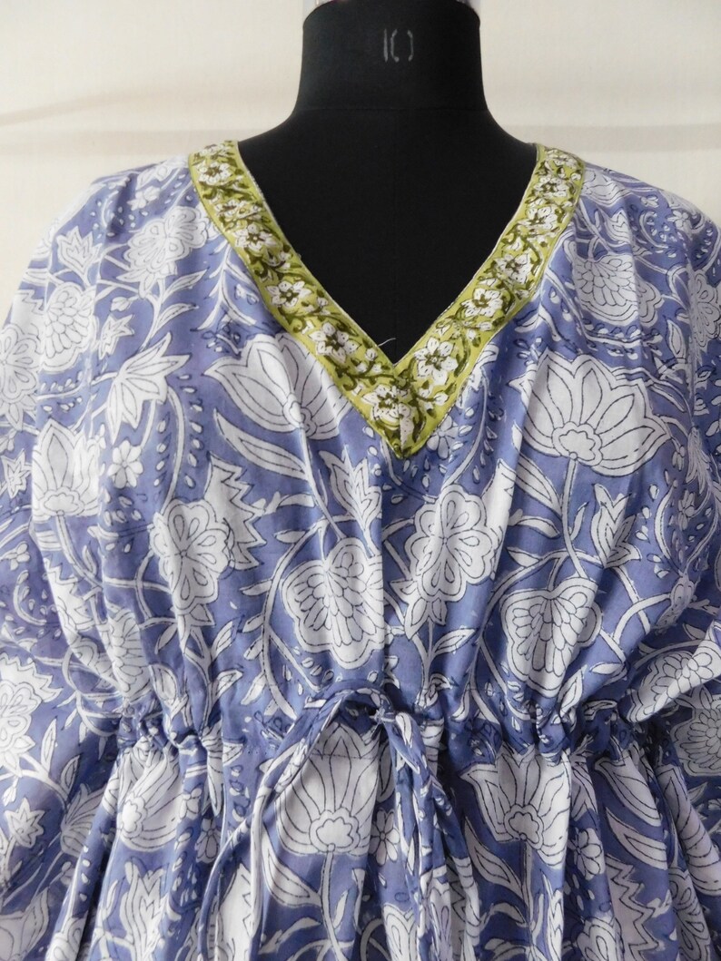 summer wear short tunic bohemian hippie dress cotton long dress boho hippie beach wear bikini cover up floral print kaftans short kaftan