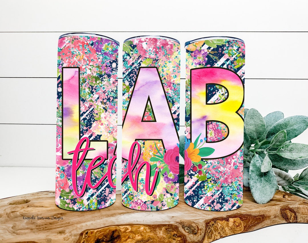 Lab Tech, 20oz Tumbler, Sublimation Design, PNG, Digital Download, Clip ...