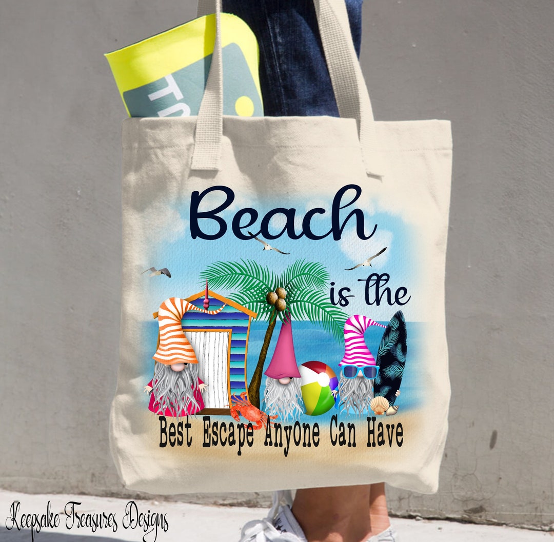 Beach is the Best Escape, Summer Gnomes, Sublimation Design, Digital ...