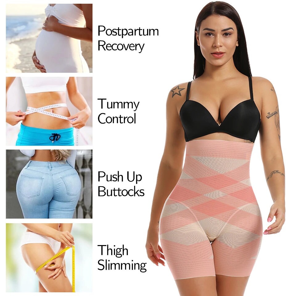 Women Body Shaper Firm Tummy Control Shorts Under Skirts High Waist Shaping Panties  Slimming Underwear Waist Cincher Shapewear -  Canada