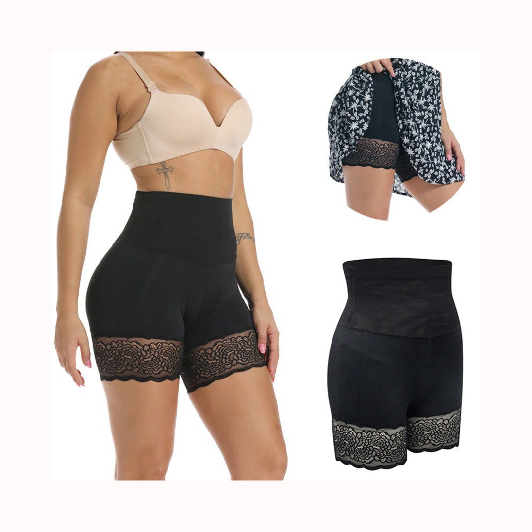 Anti Chafing Safety Shorts Under Skirt Invisible Safe Pants Etsy