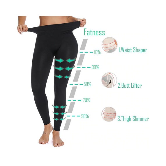 Basic Black Leggings Thigh Slimmer Tummy Control Panties Shapewear Waist  Cincher Body Shaper Slimming Underwear Butt Lifter Modeling Corset 