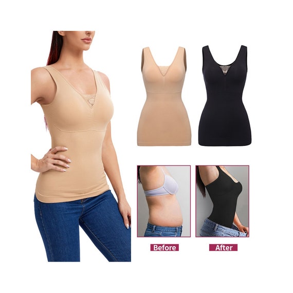 Women Body Shaping Camisole Long-style Shapewear Vests Soft