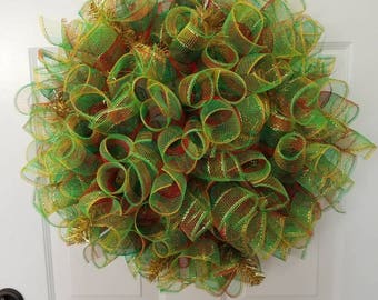 Christmas wreath/ holiday wreath/ front door wreath/ door wreath