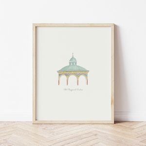 Old Playground Pavilion of Tower Grove Park - 8x10
