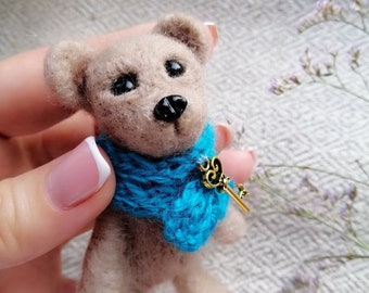 Felted bear Little bear Artist bears Memory bears Gummi bears Artist teddy bear Memory bear Custom teddy bear Felt teddy bear Mini bear