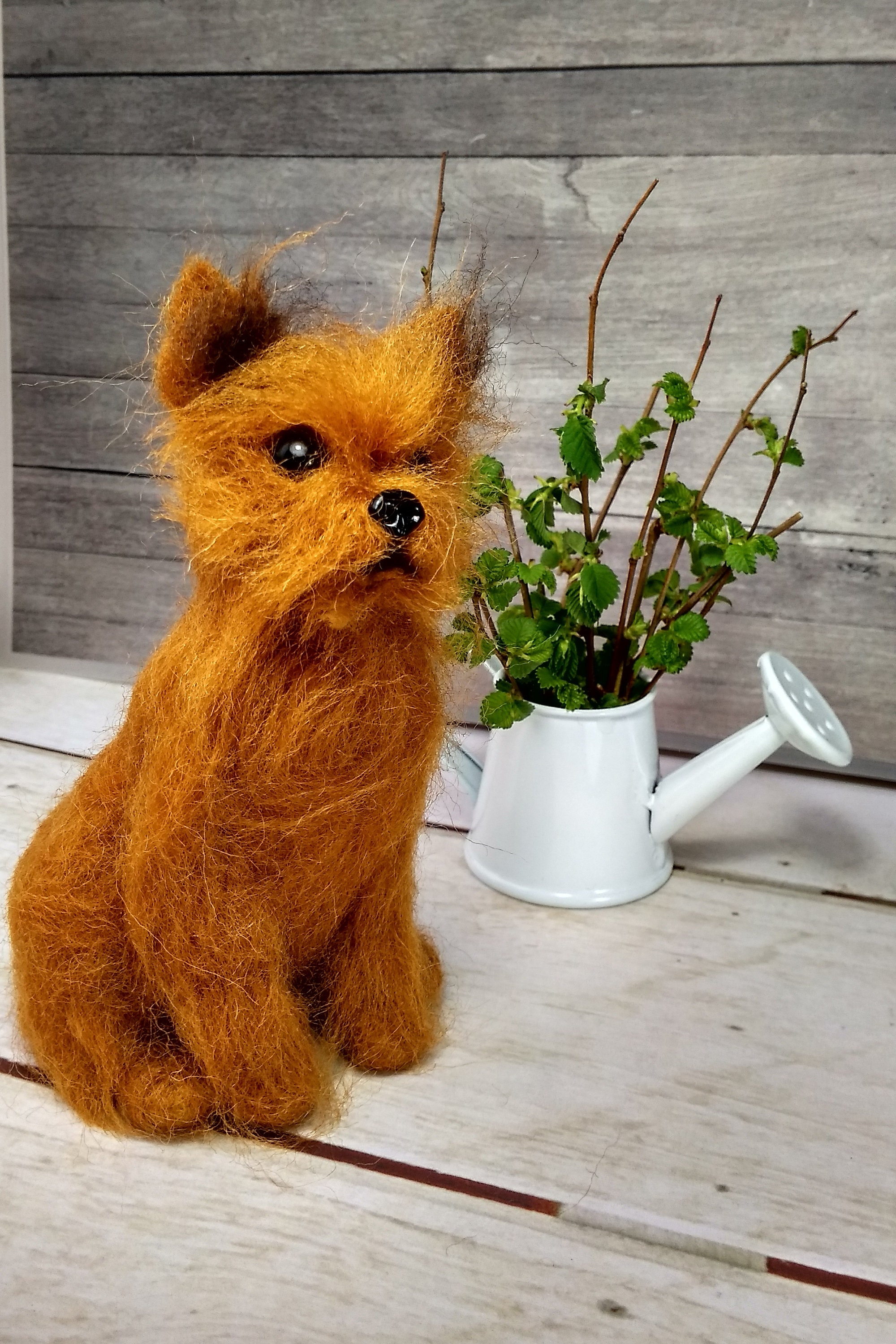 Custom Dog Doll Pet Portrait From Photos Needle Felted Animal Etsy