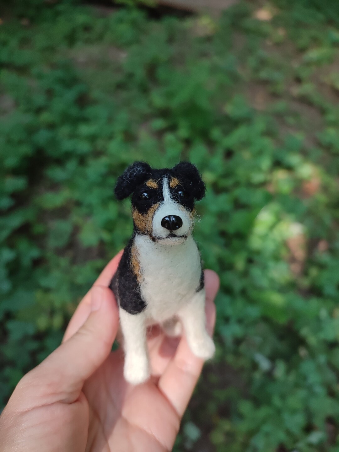 Custom Pet Plush Ukraine Sellers Felted Miniature Animals Jack Russell