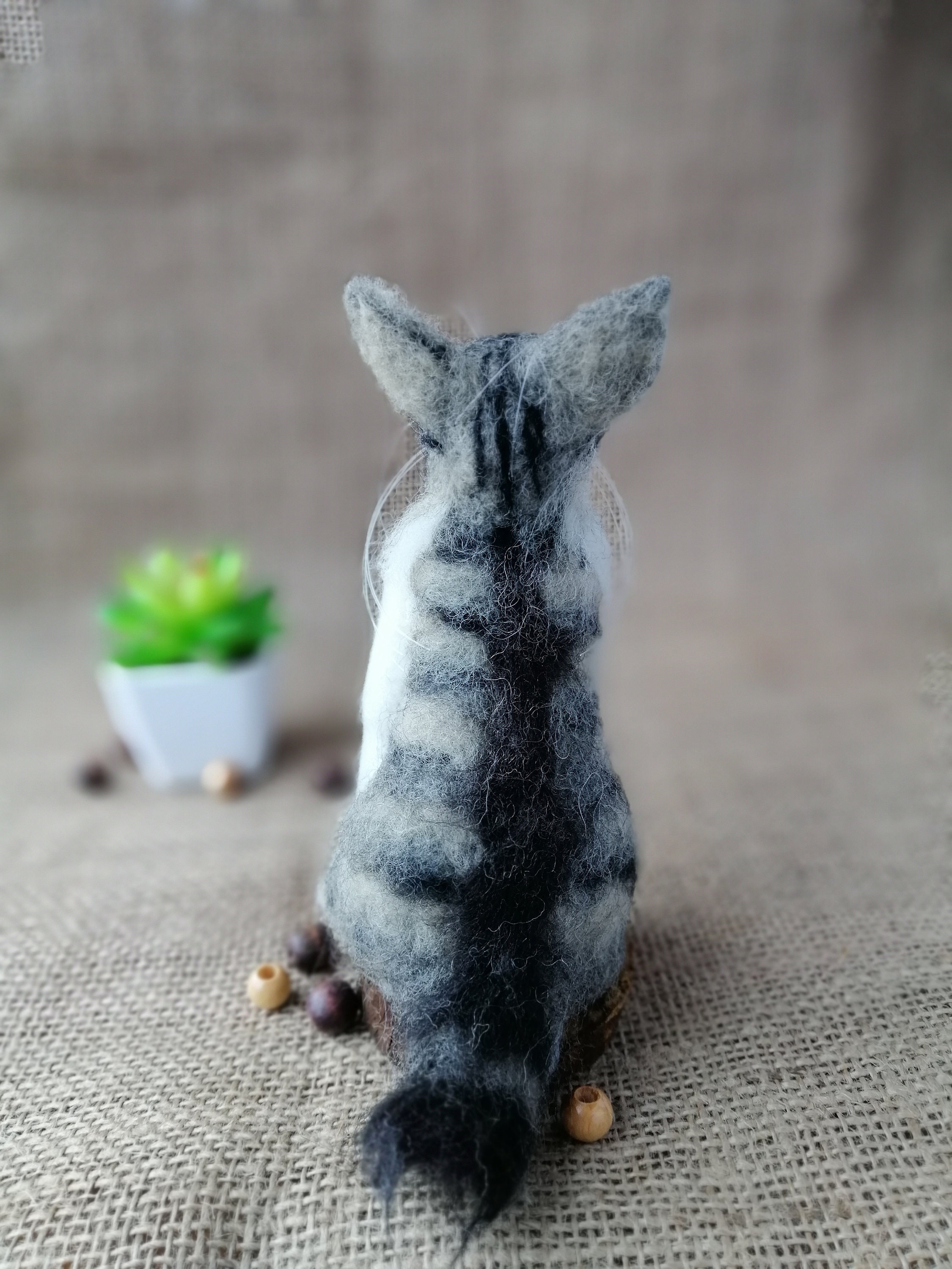 Custom Stuffed Animal of Your Cat Felt Stuffed Animals Etsy