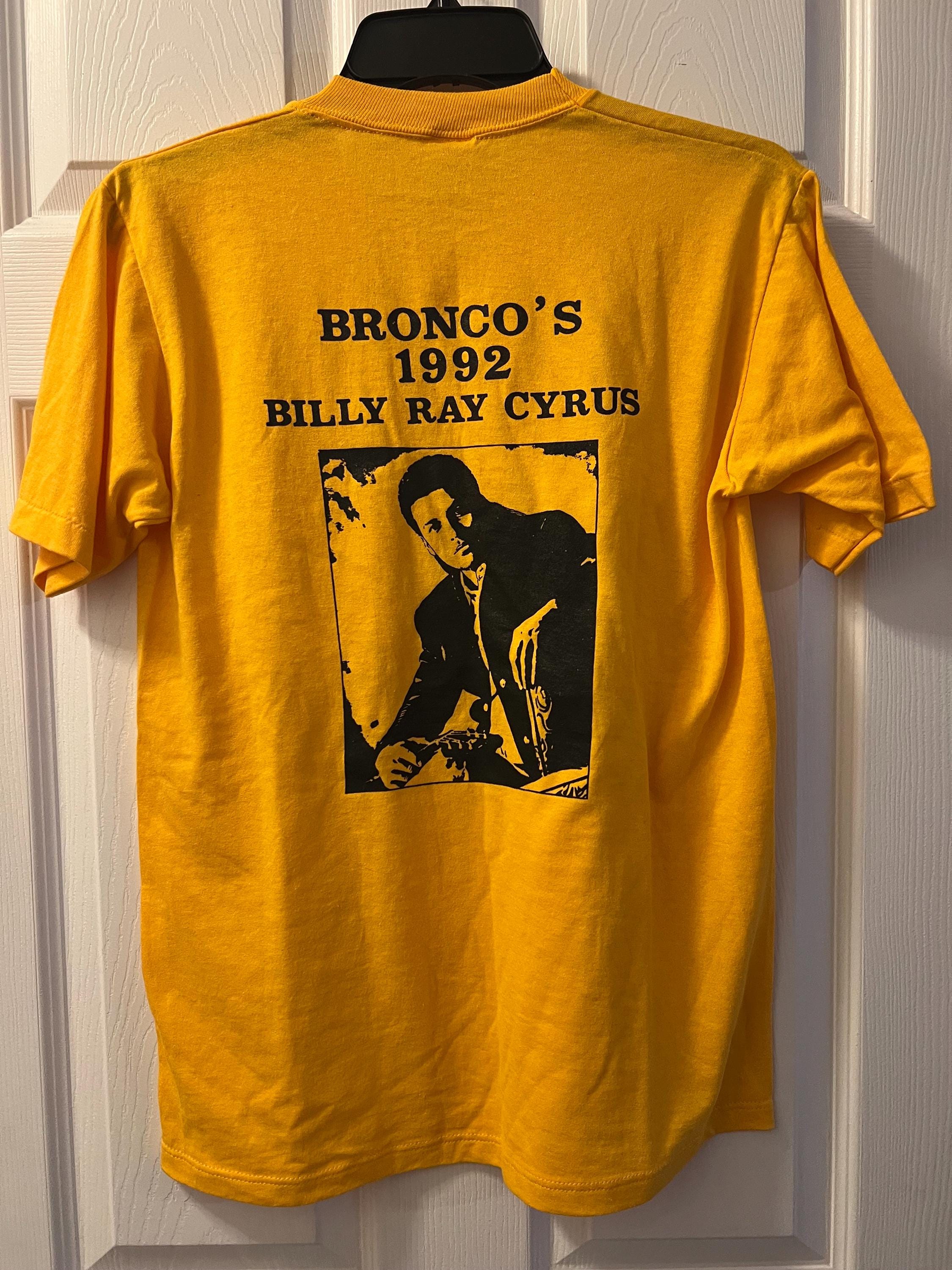 Vintage 1992 Billy Ray Cyrus Made in the USA T-shirt Single Stitch