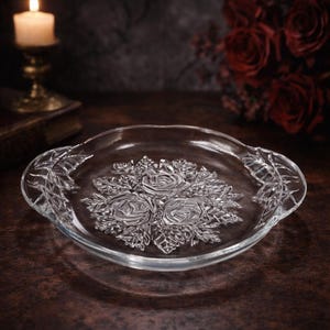 Pasari dish, pressed glass, indonesia, vintage - Etsy 日本