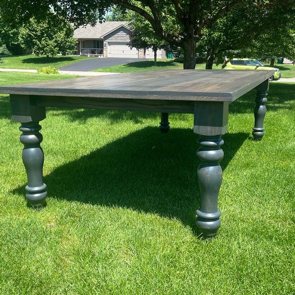 Farmhouse Dining Table Etsy