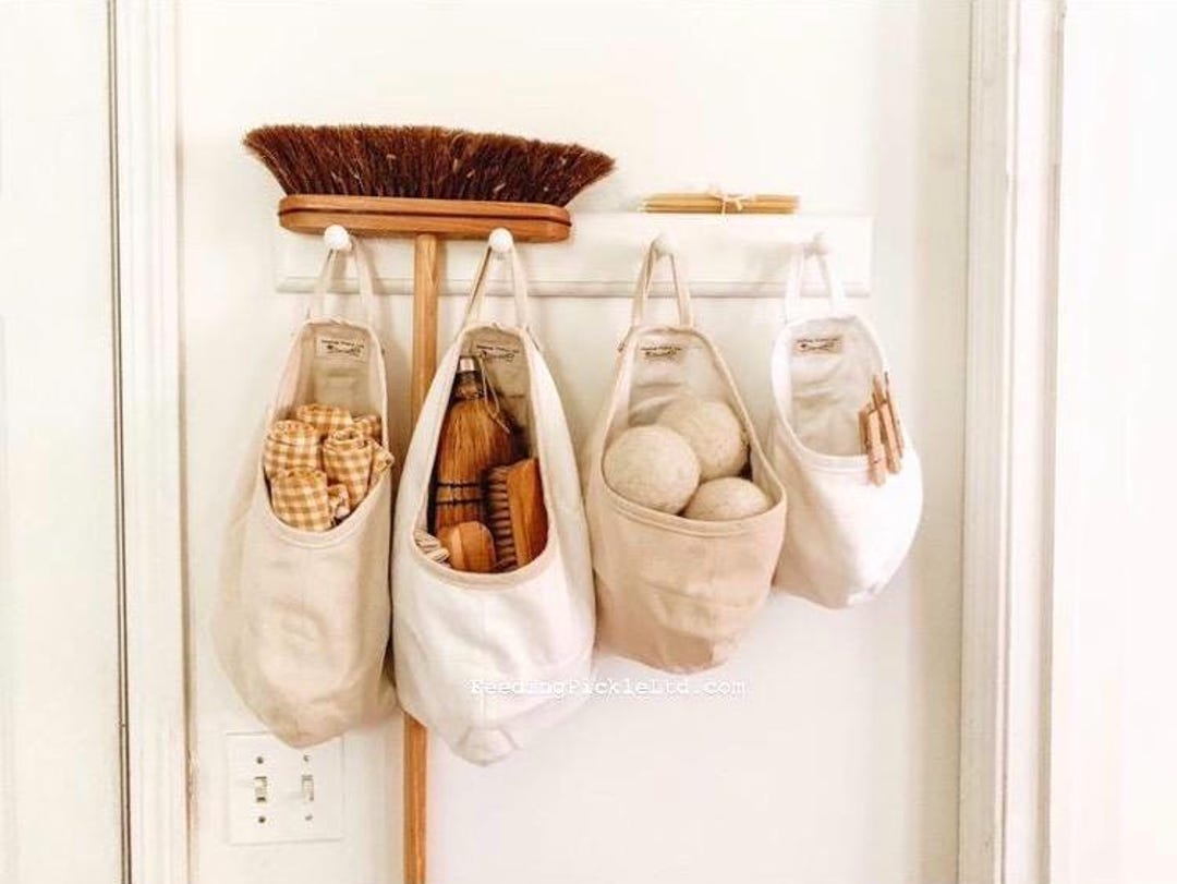Wall Pod Storage Hanging Cotton Wall Storage Pod, Nursery Bedroom Closet Organizer - Etsy