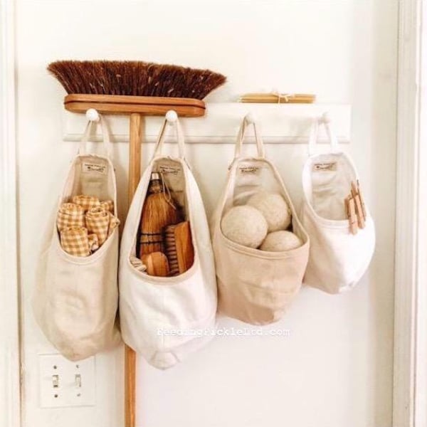 Hanging Cotton Wall Storage Pod, Nursery Bedroom Closet Organizer