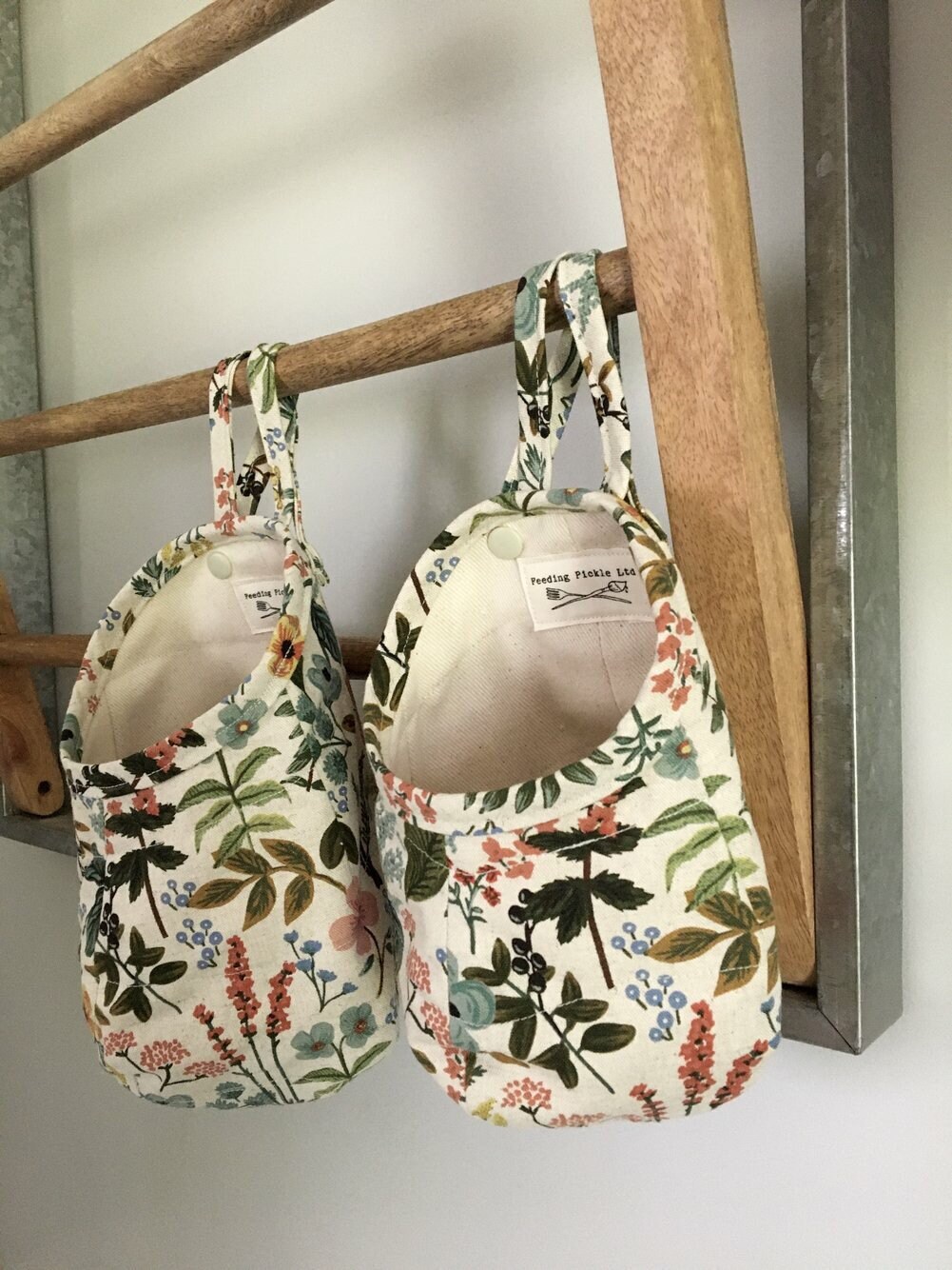 Floral Hanging Storage Pod Hanging Basket Entryway Storage Etsy